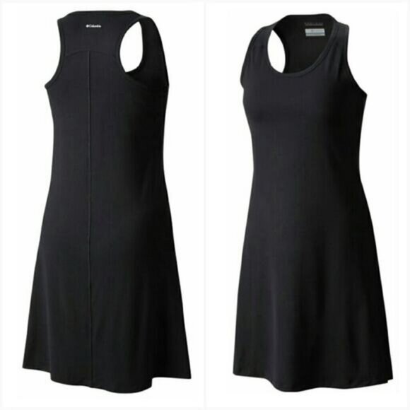 COLUMBIA Saturday Trail II Knit Dress Size Medium Black - Picture 2 of 8